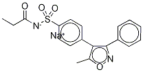 Parecoxib-d5 SodiuM, , 结构式