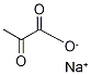 Pyruvic Acid-2-13C Structure