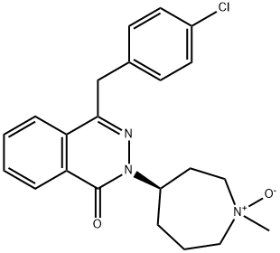 (R)-Azelastine N-Oxide (Mixture of DiastereoMers) 化学構造式