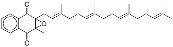 Menaquinone 4-d7 2,3-Epoxide, , 结构式