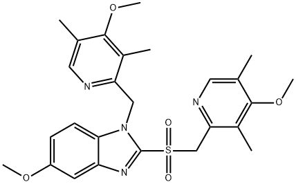 N-(4-Methoxy-3,5-diMethyl-2-pyridinyl)Methyl OMeprazole Sulfone