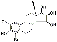 2,4-DibroMo15α-Hydroxyestriol Structure