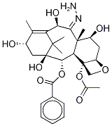 10-Deacetyl-9-deoxo Baccatin III 9-Hydrazone Structure