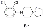 8-(2,3-Dichlorophenyl)-8-aza-5-azoniaspiro[4.5]decane-d8 Bromide  Structure