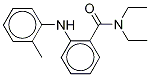 N,N-Diethyl-2-[(2-methylphenyl)amino]-benzamide-d7 Structure