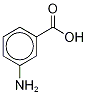 3-Aminobenzoic-d4 Acid Structure