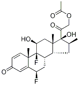 Flumethasone-d3 Acetate Structure