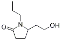 5-(2-Hydroxyethyl)-1-propyl-2-pyrrolidinone Structure