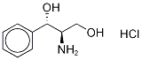(1S,2R)-2-Amino-1-phenyl-1,3-propanediol-13C6 Hydrochloride Structure