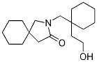 1-(3-Oxo-2-aza-spiro[4,5]dec-2-ylmethyl)cyclohexaneethanol Structure