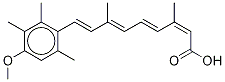 13-CIS-ACITRETIN-D3, 1185241-03-5, 结构式