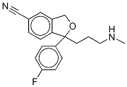 4-rac Demethyl Citalopram-D3 Struktur