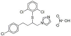 rac Butoconazole-D5 Nitrate Struktur