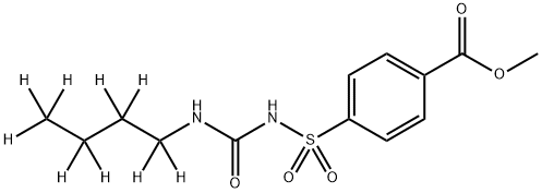 4-Carboxytolbutamide-d9 Methyl Ester, 1185126-97-9, 结构式