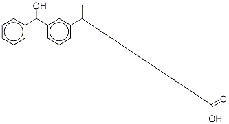 Dihydro Ketoprofen-13C,d3 (Mixture of Diastereomers) Structure