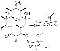 Erythromycylamine-d3 Structure