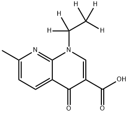 Nalidixic Acid-d5 Structure