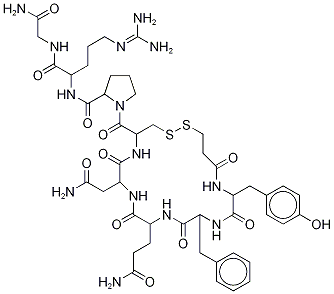 Desmopressin-d5 Structure