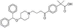 Carebastine-d5 Structure