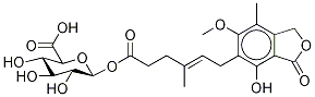 Mycophenolic Acid-d3 Acyl--D-glucuronide Structure