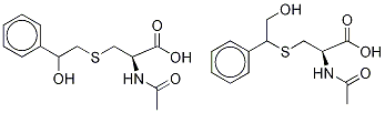 N-Acetyl-S-(2-hydroxy-1-phenylethyl)-L-cysteine-13C6 +
N-Acetyl-S-(2-hydroxy-2-phenylethyl)-L-cysteine-13C6 (Mixture)