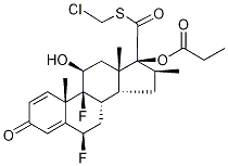 Cloticasone Propionate-d3 Structure