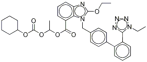 1H-1-Ethyl-d5 Candesartan Cilexetil Structure