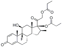 Dexamethasone Dipropionate-d10 化学構造式