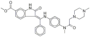 Intedanib-d3,,结构式