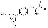 Melphalan-d8 N-Oxide Structure
