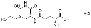 S-(2-Hydroxyethyl)glutathione-d4 Hydrochloride Structure