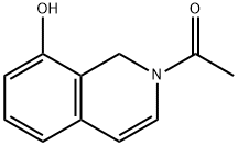 2-Acetyl-3-dehydro-8-isoquinolinol Structure