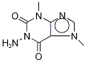 5-AMino-3,7-diMethyl Xanthine-d6 Structure
