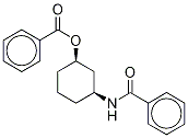 rac-cis-[3-Benzoyloxycyclohexyl]benzaMide 结构式