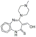 Olanzapine ThiohydroxyMethylidene IMpurity 化学構造式