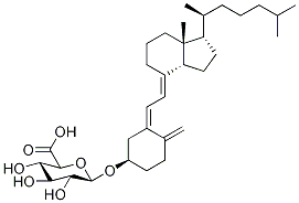 VitaMin D3 β-D-Glucuronide-d7 Struktur