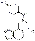 trans-Hydroxy Praziquantel-d5, , 结构式