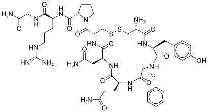 Arginine Vasopressin-d5 结构式