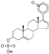 (3β)-17-(3-Pyridinyl)androsta-5,16-dien-3-ol N-Oxide Sulfate Structure
