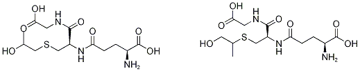 L-γ-GlutaMyl-S-(2-hydroxypropyl)-L-cysteinylgycine and   L-γ-GlutaMyl-S-(1-Methyl-2-hydroxyethyl)-L-cysteinylgycine Structure