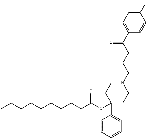 Dechloro Haloperidol Decanoate  Structure