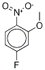 3-Fluoro-6-nitroanisole-d3 Structure