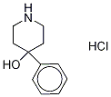 4-Hydroxy-4-Phenylpiperidine Hydrochloride Structure