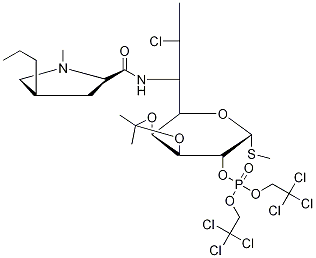 3,4-O-Isopropylidene 7-Epi Clindamycin 2-[Bis(2,2,2-trichloroethyl)phosphate]
