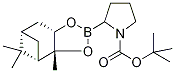 (1R,2R,3S,5R)-Pinanediol Pyrrolidinecarboxylic Acid Boronate tert-Butyl Ester, , 结构式