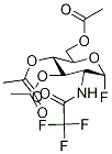 2-TRIFLUROACETAMIDO-3,4,6-TRI-O-ACETYL-2-DEOXY--D-GLUCOPYRANOSYL FLUORIDE Structure