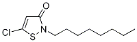 5-Chloro-2-(n-octyl-d17)-4-isothiazolin-3-one 结构式