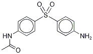 N-Acetyl Dapsone-D8 (Major) Struktur