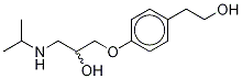 O-Desmethyl Metoprolol-d5, 1189981-81-4, 结构式