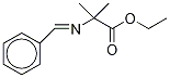2-Methyl-N-(phenylmethylene)alanine-d6 Ethyl Ester Struktur